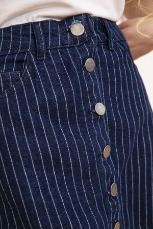 Юбка женская 129R004 цвет Синий 4