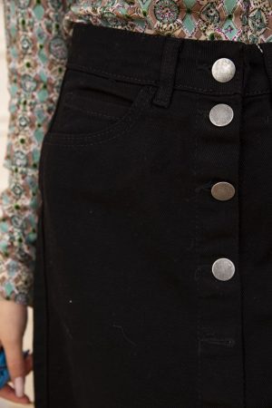 Юбка женская 164R2021 цвет Черный 4